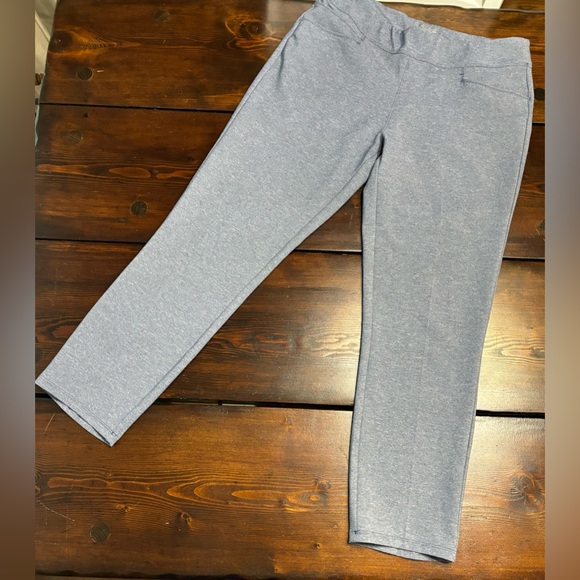 Adidas Ultimate 365 Golf Pants Blue W/ Pockets Cropped Pull On Womens Small - Picture 2 of 11